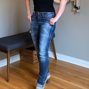 Silver Suki Fluid stretch mid super skinny jeans